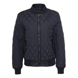 Women's Diamond Quilt Jacket Blue
