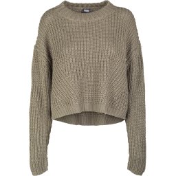 Women's wide oversize sweater olive