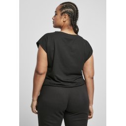 Women's Organic Short T-Shirt 2-Pack Black+White