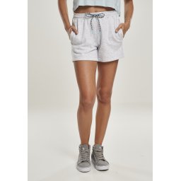 Women's beach terry shorts light grey
