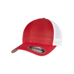 FLEXFIT 360 OMNIMESH 2TONE Cap Red/White