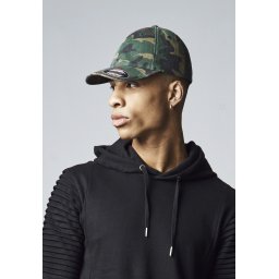 Flexfit Garment Washed Camo green camo