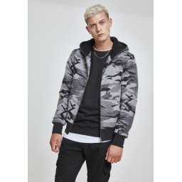 Camo Zip Jacket darkcamo