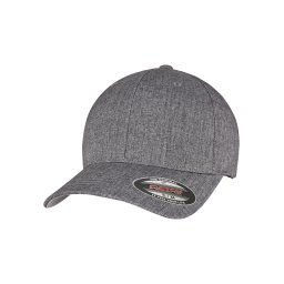 Melange cap FLEXFIT HEATHERLIGHT dark grey