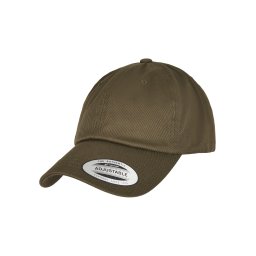 Low-profile organic cotton, burnt olive