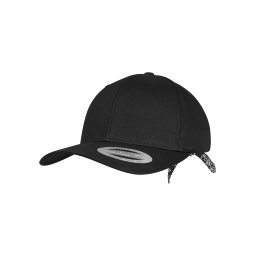 Curved Bandana Tie Snapback blk/blk