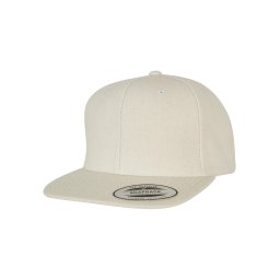 Melton Wool Snapback White