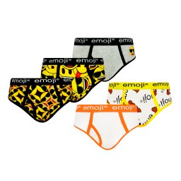 Boy's briefs Emoji 5 Pack - Frogies