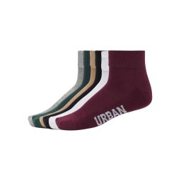 High Sneaker Socks 6-Pack Winter Color