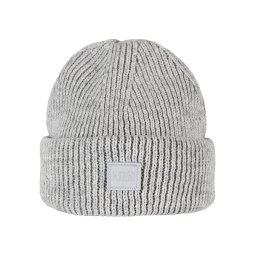 Knitted woolen hat - gray