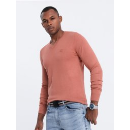 Мъжки пуловер Ombre V-Neck