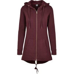 Women's Sweat Parka Redwine