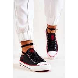 Дамски кецове. BIG STAR SHOES Leather