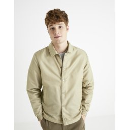 Celio Shirt Collar Jacket - Mens