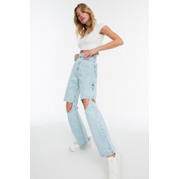 Дамски дънки Trendyol High Waist