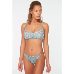 Дамско долнище на бански Trendyol Patterned