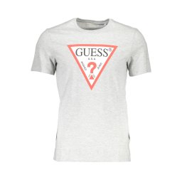 GUESS JEANS SHORT SLEEVE T-SHIRT MEN GREY