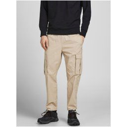 Beige trousers with pockets Jack & Jones Gordon - Men's