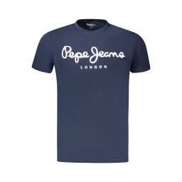 PEPE JEANS MEN'S SHORT SLEEVE T-SHIRT BLUE
