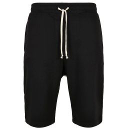 Black sweatpants with low crotch