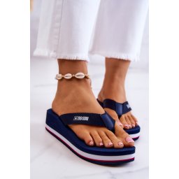 Дамски джапанки Big Star Navy blue