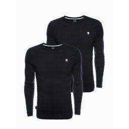 Ombre Men's longsleeve set with elastane - MIX 2