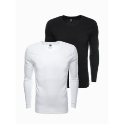 Ombre Men's V-NECK longsleeve set - mix 2