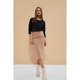 Marisse Sweatshirt Knit Skirt Z-Sc-3617 Toffee