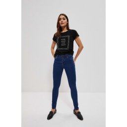 Marisse Push Up Jeans L-Je-3719 D.Blue