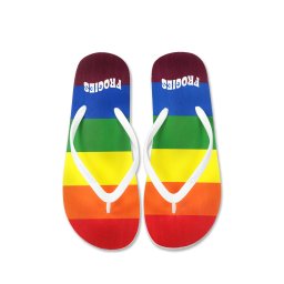 Women's flip-flops Frogies Rainbow
