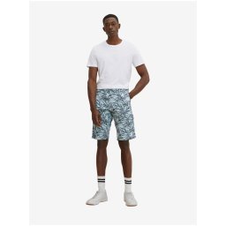 Men's Patterned Menthol Shorts Tom Tailor