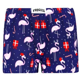 Women's boxers Flamingo Frogies Christmas
