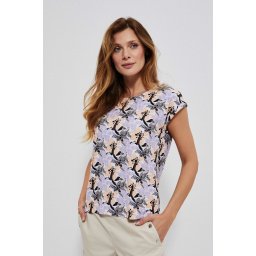 Marisse Blouse With Decorative Back L-Ts-3776 White
