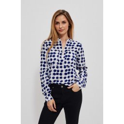 Дамска блуза. Moodo Polka Dot
