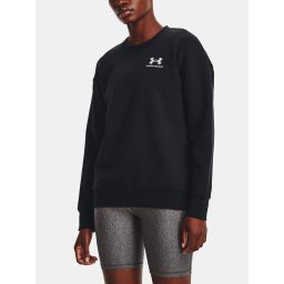 Under Armour Sweatshirt Essential Fleece Crew-BLK - Women