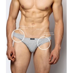 3-PACK Men's mini briefs