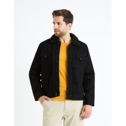 Celio Denim Sherpa Jacket Cudensherp - Mens