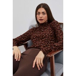 Marisse Blouse Z-Ts-3907 Brown