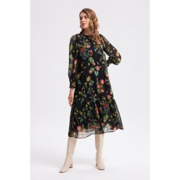 Дамска рокля. Gusto 23KG006321/Black