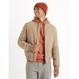 Celio Wool Bomber Jacket Cubeauty - Men's