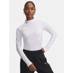 Under Armour T-Shirt UA CG Authentics Mockneck-WHT - Women's