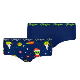 Women's panties Aliens 2P Frogies Christmas