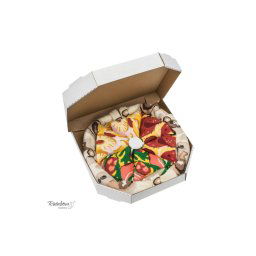 ZOOKSY/RAINBOW SOCKS Rainbow Socks Pizza 4 чифта хавайски пеперони италиански