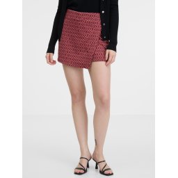 Red Women's Patterned Skirt/Shorts ORSAY - Ladies