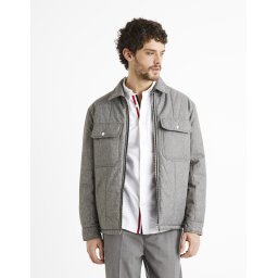 Celio Insulated Jacket Dustripes - Mens