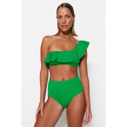 Дамски бански долнище Trendyol High Waist