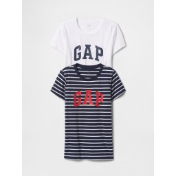 GAP Cotton T-shirts with logo , 2pcs - Women's