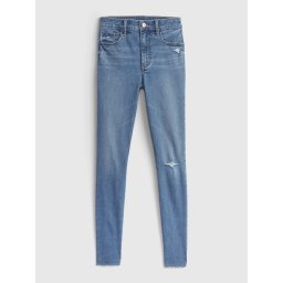 GAP Jeans High Rise Universal Jegging Washwell - Ladies