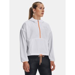 Under Armour Jacket Woven Graphic Jacket-WHT - Women