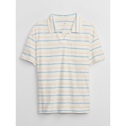 GAP Children's Striped Polo Shirt - Boys
